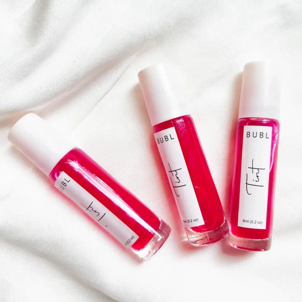 BUBL- pretty pink lip and cheek tint